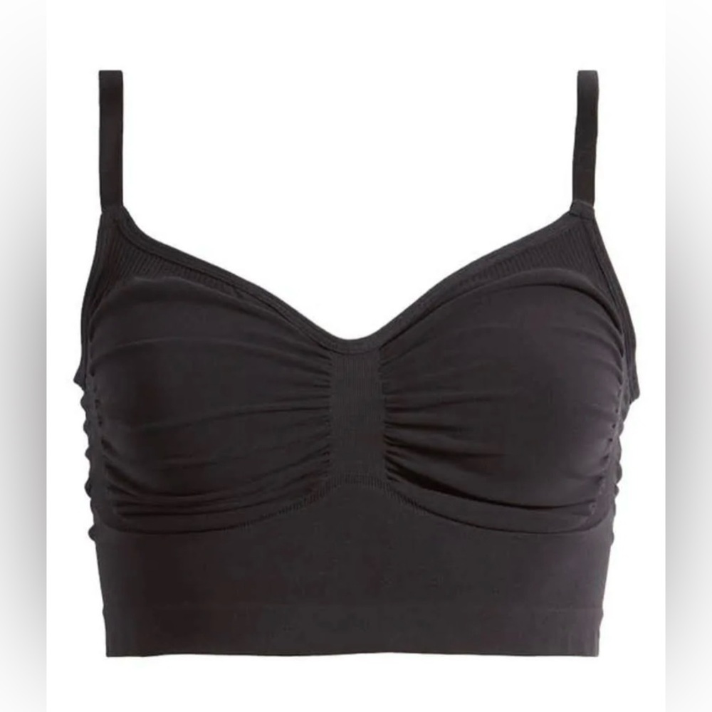 SKIMS Seamless Sculpt Bralette — Black Size L/Xl 🎁🎈